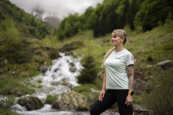 Mentolové dámské tričko - speciální edice 700 km - Obrázek 2